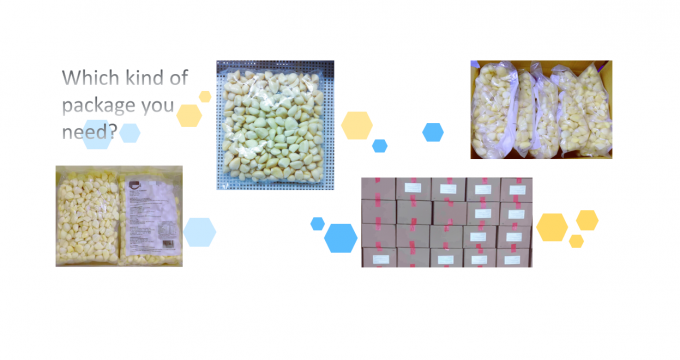 ثوم بالجملة بمذاق طازج وعمر تخزين طويل ثوم مجمد 4