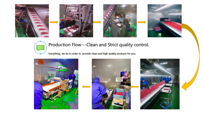 BRC, كوشير, حلال, IFS, BSCI مربى توت بري مجمد بالتجميد السريع (IQF) من التوت البري واللينغونبيري الطبيعي 100% تعبئة سائبة مع مدة صلاحية سنتين في دلو 3
