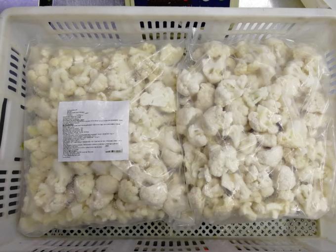 قرنبيط مجمد خضروات مجمدة قرنبيط IQF مجمد 20-40 ملم / 30-50 ملم / 40-60 ملم 2