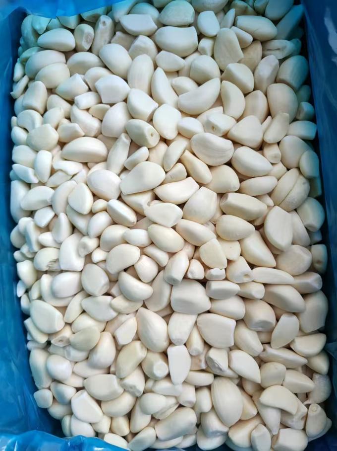 المنتجات الساخنة السعر المصنع اللون الأبيض BRC شهادات HACCP الخضروات المجمدة IQF الثوم العضوي 0