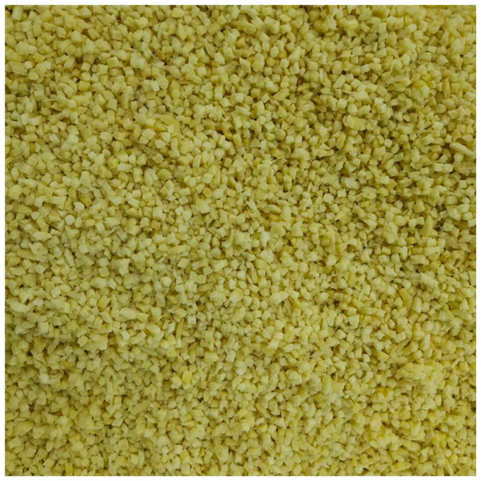 مكعبات/مكعبات هريس الزنجبيل المجمد بتقنية التجميد السريع (IQF) بجودة وسعر ممتازين 3