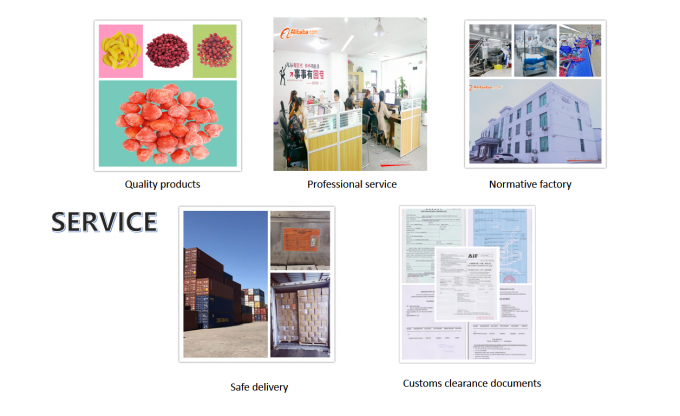 توت نبق البحر العضوي المجمد بالجملة 4