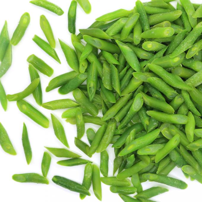 الصين بيع المصنع مباشرة الخضروات المجمدة IQF الفاصوليا الخضراء المجمدة قطع OEM أو ODM تصميم 1