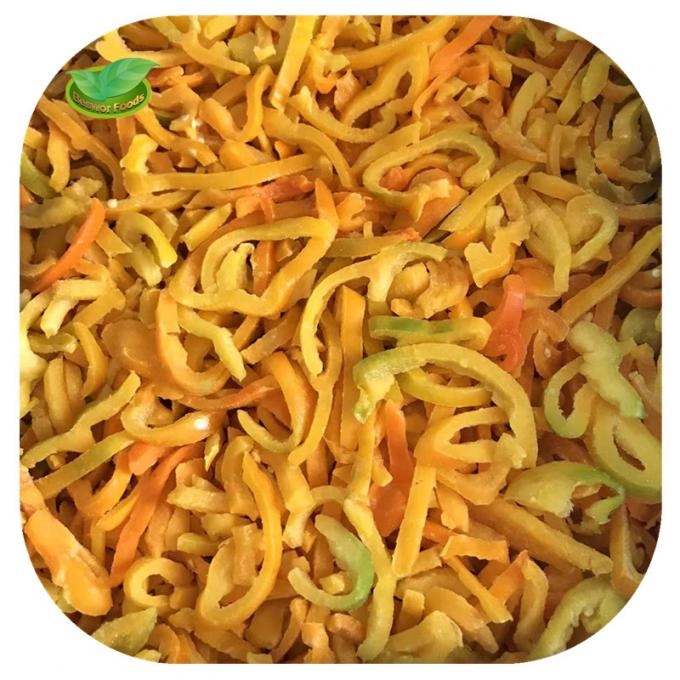 الصين المورد IQF المعالجة الثلجية الحمراء الفلفل الحلو في الكميات الكبيرة من الخضروات المجمدة 11